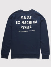 Load image into Gallery viewer, Deus Ex Machina Address Venice LA Sweatshirt - Navy