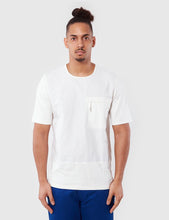 Load image into Gallery viewer, Folk Combination T-Shirt - White