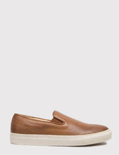 Load image into Gallery viewer, Hudson Hannuk II Leather Slip-On Shoes - Tan