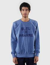 Load image into Gallery viewer, Bleu De Paname Print Sweat - Bleu Charrette