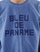 Load image into Gallery viewer, Bleu De Paname Print Sweat - Bleu Charrette