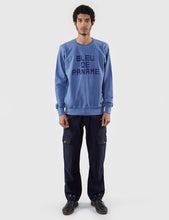 Load image into Gallery viewer, Bleu De Paname Print Sweat - Bleu Charrette