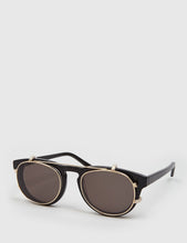 Load image into Gallery viewer, Han Kjobenhavn Timeless Clip-On Sunglasses - Black
