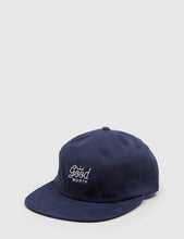 Load image into Gallery viewer, Good Worth Crown 6-Panel Cap - Navy