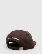 Load image into Gallery viewer, Good Worth Night Moves 6-Panel Cap - Brown