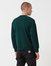 Load image into Gallery viewer, Carhartt Chase Sweatshirt - Parsley Green