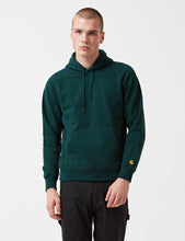 Load image into Gallery viewer, Carhartt Hooded Chase Sweatshirt - Parsley Green