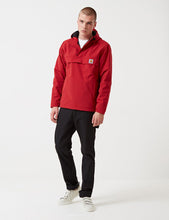 Load image into Gallery viewer, Carhartt Nimbus Half-Zip Jacket (Fleece Lined) - Blast Red