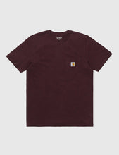 Load image into Gallery viewer, Carhartt Pocket T-Shirt - Damson Red
