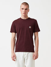 Load image into Gallery viewer, Carhartt Pocket T-Shirt - Damson Red