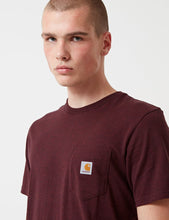 Load image into Gallery viewer, Carhartt Pocket T-Shirt - Damson Red