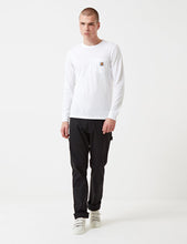 Load image into Gallery viewer, Carhartt Pocket Long Sleeve T-Shirt - White