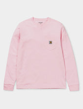 Load image into Gallery viewer, Carhartt Pocket Long Sleeve T-Shirt - Vegas Pink