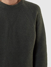 Load image into Gallery viewer, Edwin Purl Ecojean Knit Jumper - Uniform Green
