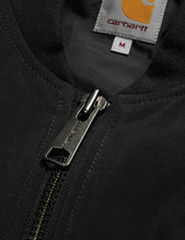 Load image into Gallery viewer, Carhartt Adams Bomber Jacket - Black