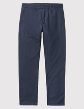 Load image into Gallery viewer, Carhartt Johnson Wool Trousers - Navy Blue