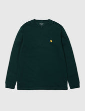 Load image into Gallery viewer, Carhartt Chase Long Sleeve T-Shirt - Parsley Green