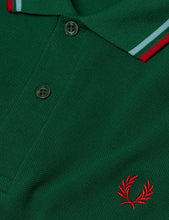 Load image into Gallery viewer, Fred Perry Twin Tipped Polo Shirt - Tartan Green