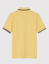 Load image into Gallery viewer, Fred Perry Twin Tipped Polo Shirt - Ice Lemon Yellow