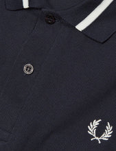 Load image into Gallery viewer, Fred Perry Single Tipped Polo Shirt - Navy Blue