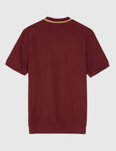 Load image into Gallery viewer, Fred Perry Crew Neck Pique T-Shirt - Aubergine