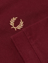 Load image into Gallery viewer, Fred Perry Crew Neck Pique T-Shirt - Aubergine