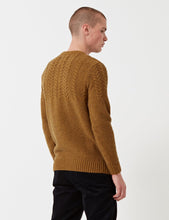 Load image into Gallery viewer, Barbour Craster Knit Jumper (Wool Mix) - Antique Gold
