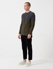 Load image into Gallery viewer, Barbour x Wood Wood Barns Ness Knit Jumper - Grey Marl