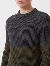 Load image into Gallery viewer, Barbour x Wood Wood Barns Ness Knit Jumper - Grey Marl