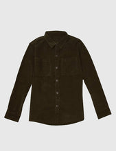 Load image into Gallery viewer, Barbour x Wood Wood Fidra Cord Shirt - Olive