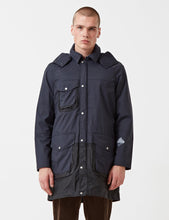 Load image into Gallery viewer, Barbour x Wood Wood Amager Wax Jacket - Navy