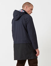 Load image into Gallery viewer, Barbour x Wood Wood Amager Wax Jacket - Navy