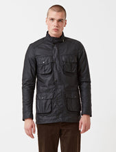 Load image into Gallery viewer, Barbour Corbridge Wax Jacket - Black