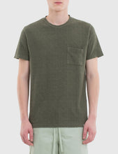 Load image into Gallery viewer, Norse Projects Niels Japanese Pocket T-Shirt - Dried Olive