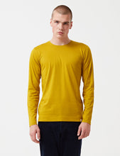 Load image into Gallery viewer, Norse Projects Esben Long Sleeve T-Shirt - Edge Yellow