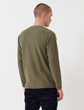 Load image into Gallery viewer, Norse Projects Victor Brushed Sweatshirt - Lichen Green