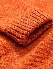 Load image into Gallery viewer, Norse Projects Birnir Shetland Jumper - Ochre Orange