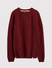 Load image into Gallery viewer, Norse Projects Birnir Shetland Jumper - Red Clay