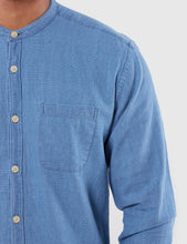 Load image into Gallery viewer, Oliver Spencer Grandad Kildale Shirt - Light Indigo