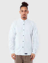 Load image into Gallery viewer, Bleu De Paname Biaude Grandad Shirt - Ciel Blue