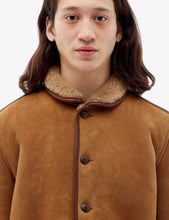 Load image into Gallery viewer, YMC Brainticket Sheepskin Coat (Suede) - Tan