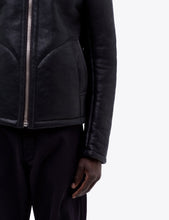 Load image into Gallery viewer, YMC Budgie Sheepskin Coat (Leather) - Black