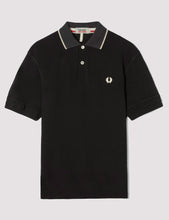 Load image into Gallery viewer, Fred Perry x Nigel Cabourn Training Pique Shirt - Black