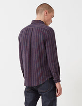 Load image into Gallery viewer, Portuguese Flannel Tica Striped Shirt - Red
