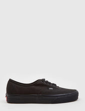 Load image into Gallery viewer, Vans Authentic Trainers - Black/Black