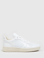 Load image into Gallery viewer, Veja V-10 Leather Trainers - Extra White
