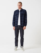 Load image into Gallery viewer, A.P.C. 50S Check Overshirt - Marine Blue