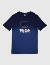 Load image into Gallery viewer, HUF x Peanuts Gang Box Logo T-Shirt - Navy Wash