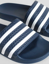 Load image into Gallery viewer, Adidas Adilette Sandals - Navy/White