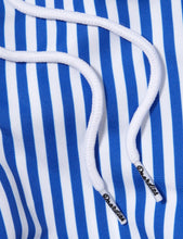 Load image into Gallery viewer, Boardies Stripes Drawstring Swim Shorts (Short Length) - Navy/White